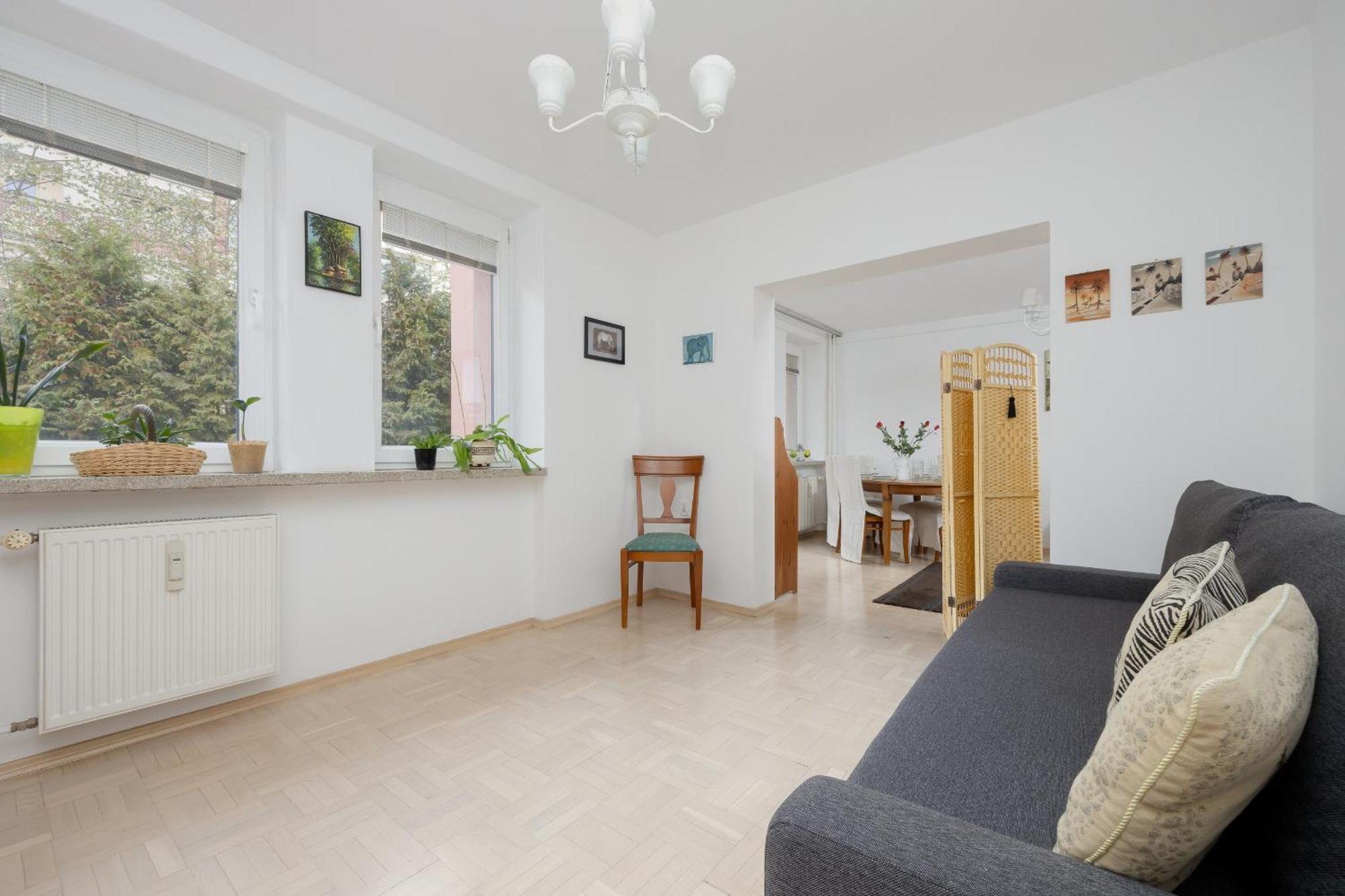 Okopowa Rodzinny Apartament Z Balkonem Warszawa By Noclegi Renters Экстерьер фото
